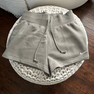 Nike Women's Army/Olive Green Shorts